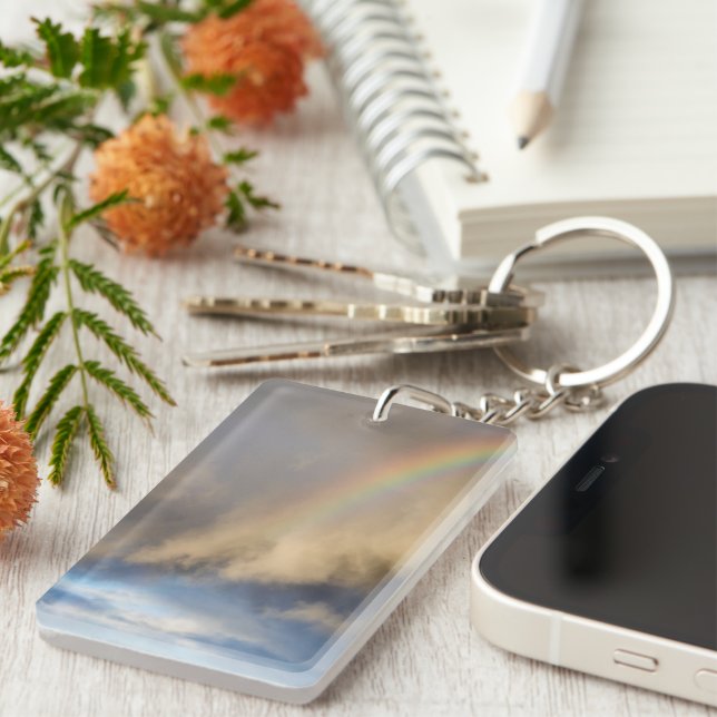 Porte-clefs rébellion arc-en-ciel (Devant droit)