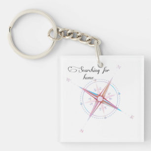 Porte-clefs Recherche de boussole domestique