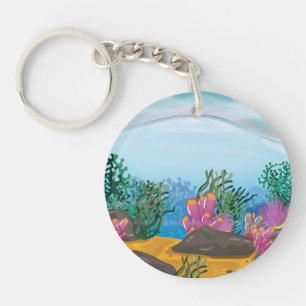 Porte-clefs Récif corallien