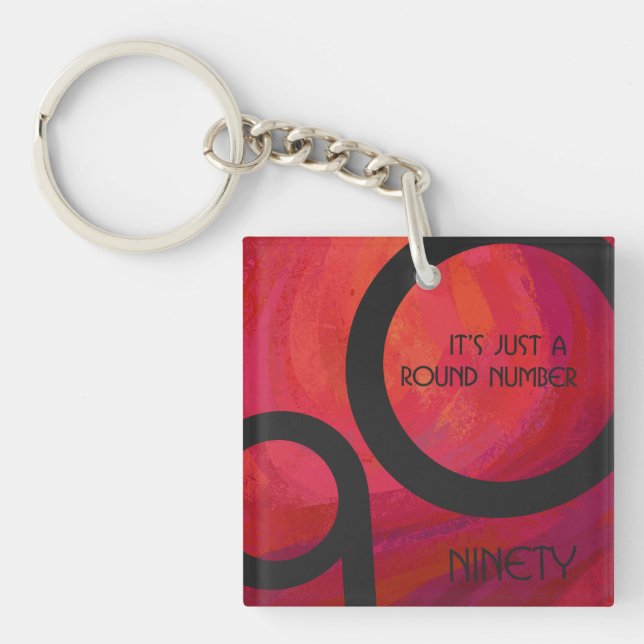 Porte-clefs Red 90 Dix Anniversaire (Devant)