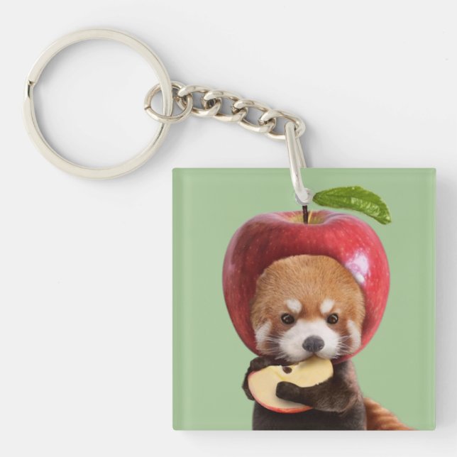Porte-clefs Red Apple Panda (Devant)