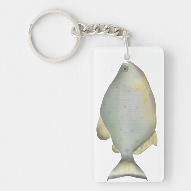Porte-clefs Red Ruby Piranha (Devant)