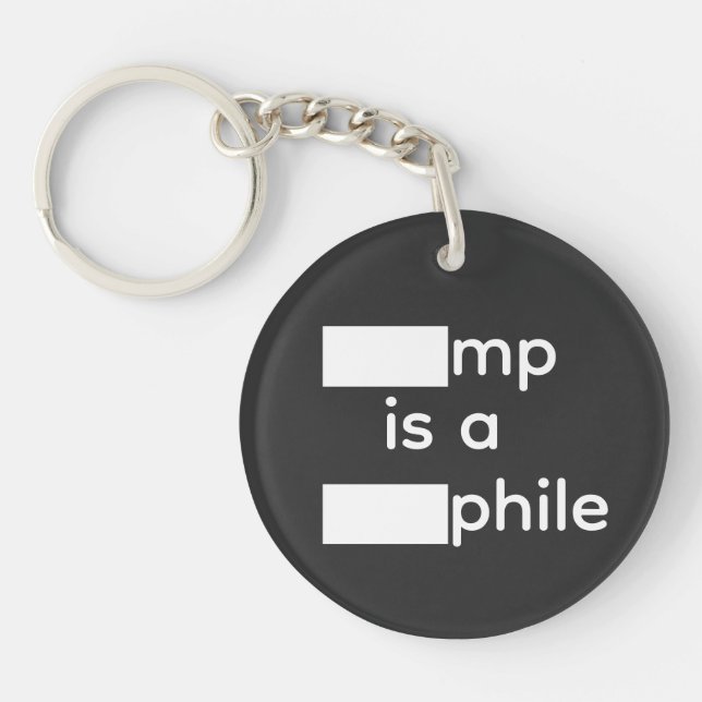 Porte-clefs Redacted Keychain (Devant)