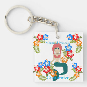 Porte-clefs Redhead Mermaid Princess Thunder_Cove