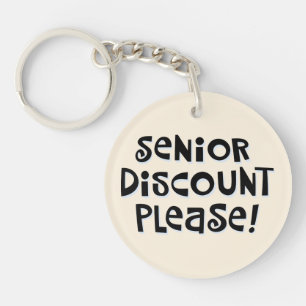 Porte-clefs Réduction pour les seniors