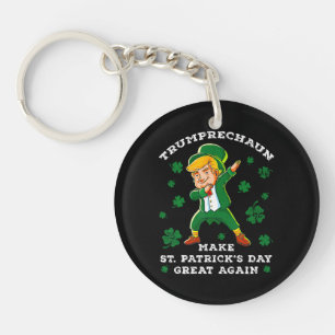 Porte-clefs Refaire la Saint-Patrick Encore Mieux Drôle Trump