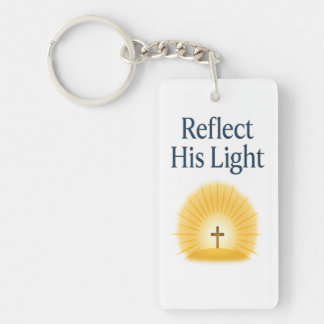 Porte-clefs Reflect His Light Custom Easter 2026 Keychain