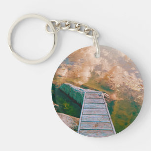 Porte-clefs Reflets dans l'archipel suédois