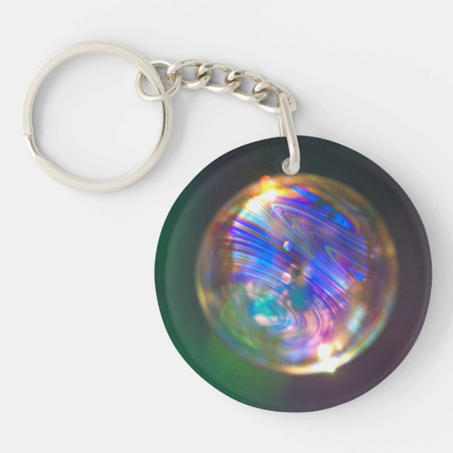 Porte-clefs Réflexion de bulle flottante (Devant)