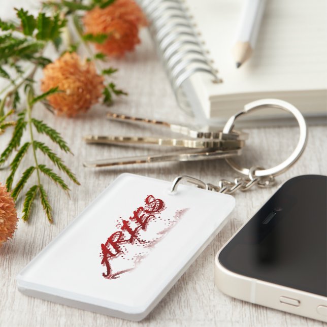 Porte-clefs Réflexion du Bélier (Devant droit)