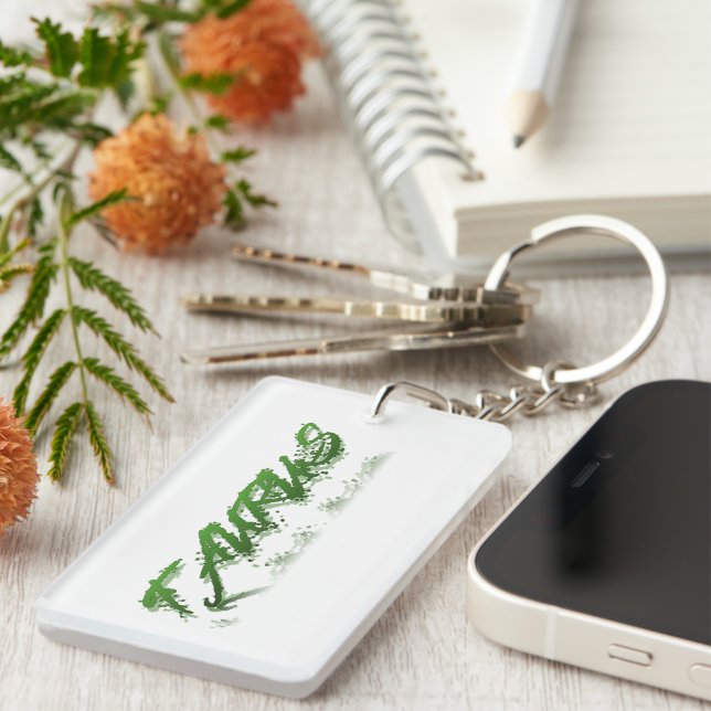 Porte-clefs Réflexion du Taureau (Devant droit)