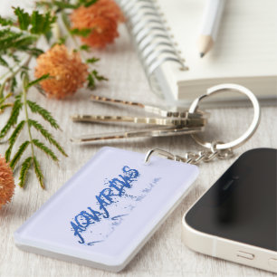 Porte-clefs Réflexion du Verseau