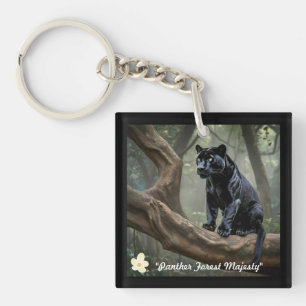 Porte-clefs "Regal Panther Pose"