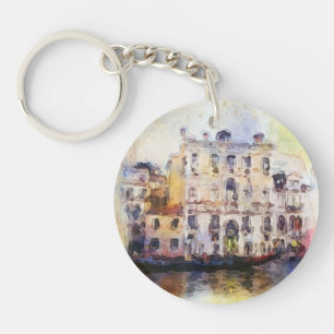 Porte-clefs Regarde OD Venise faite dans l'aquarelle