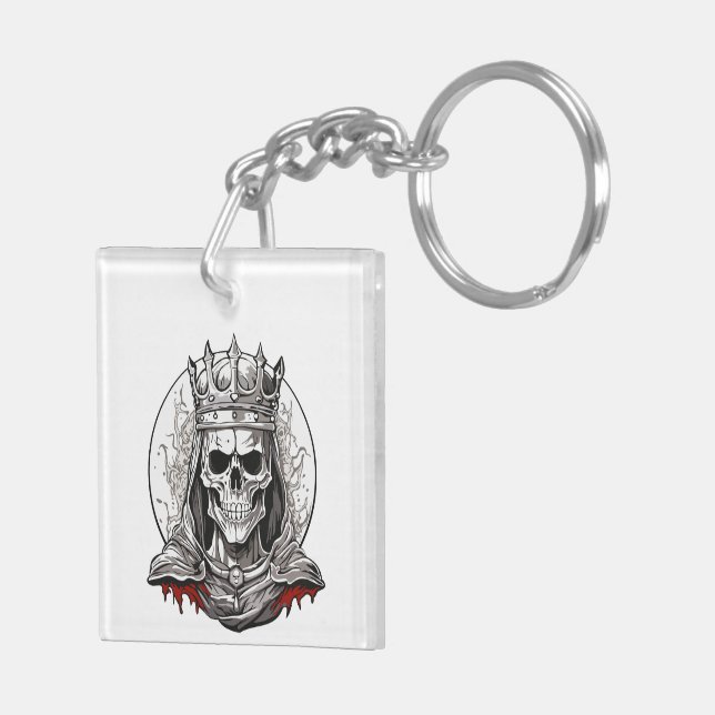 PORTE-CLEFS REINE CRÂNE (Dos droit)