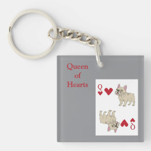 Porte-clefs Reine de Cœur