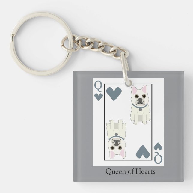 Porte-clefs Reine de Cœur (Devant)
