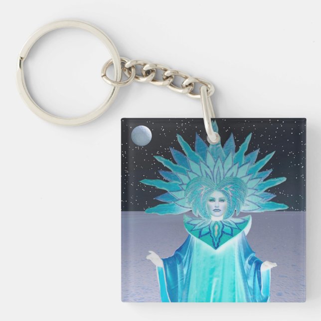 Porte-clefs Reine des neiges (Devant)