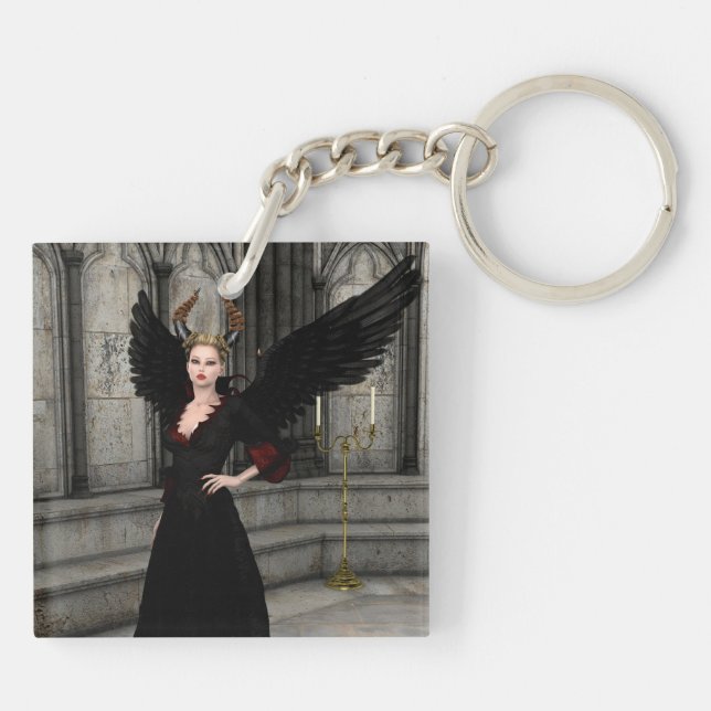 Porte-clefs Reine Évil (Dos)