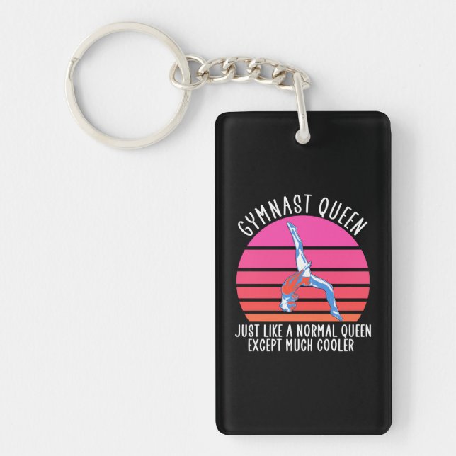 Porte-clefs Reine Gymnaste (Devant)