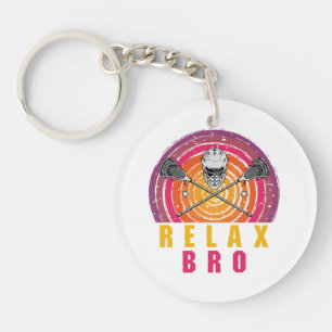 Porte-clefs Relax Bro Lacrosse