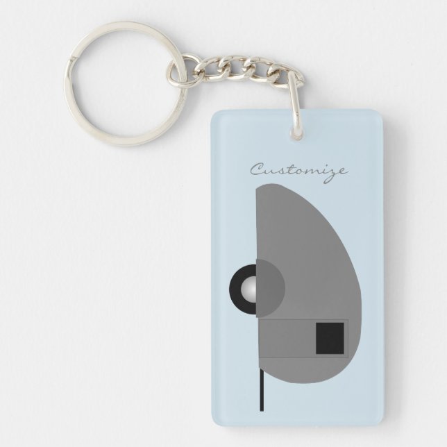 Porte-clefs Remorque minuscule Thunder_Cove de larme (Devant)