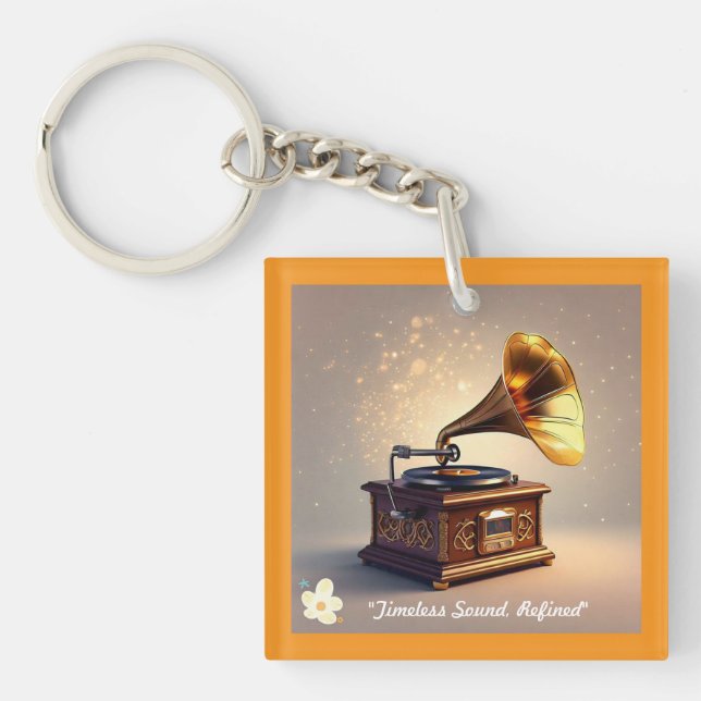 Porte-clefs "Renaissance classique du Gramophone" (Devant)