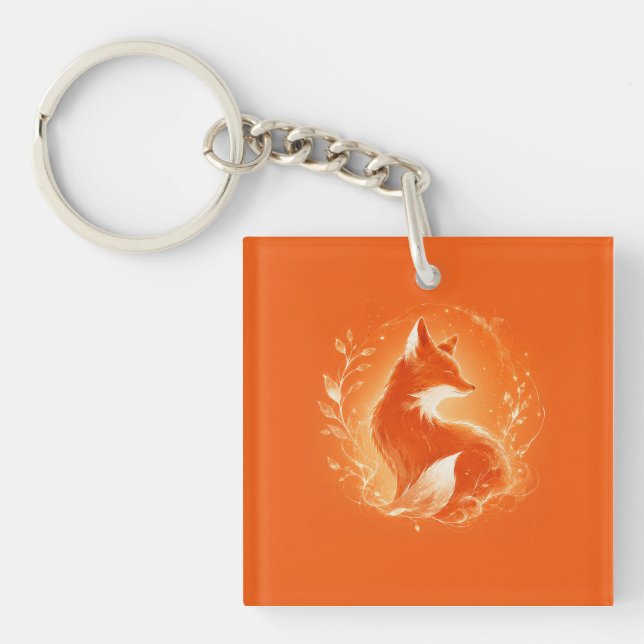 Porte-clefs renard (Devant)