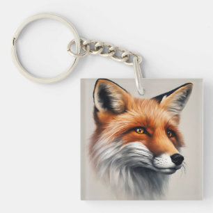 Porte-clefs Renard majestueux
