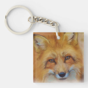 Porte-clefs Renard rouge
