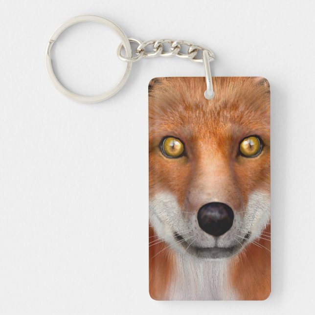 Porte-clefs Renard rouge (Devant)