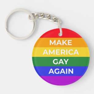 Porte-clefs Rendre l'Amérique gay