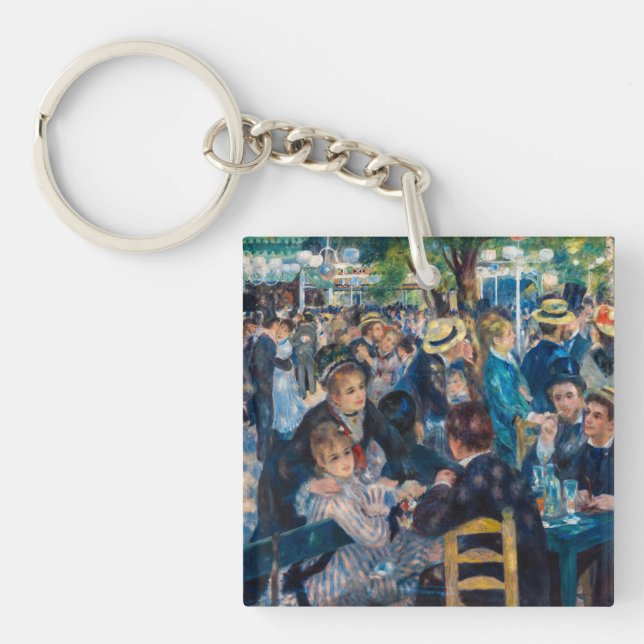 Porte-clefs Renoir - Danse au Moulin de la Galette (Devant)