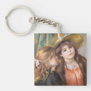 Porte-clefs Renoir - Portrait de deux petites filles
