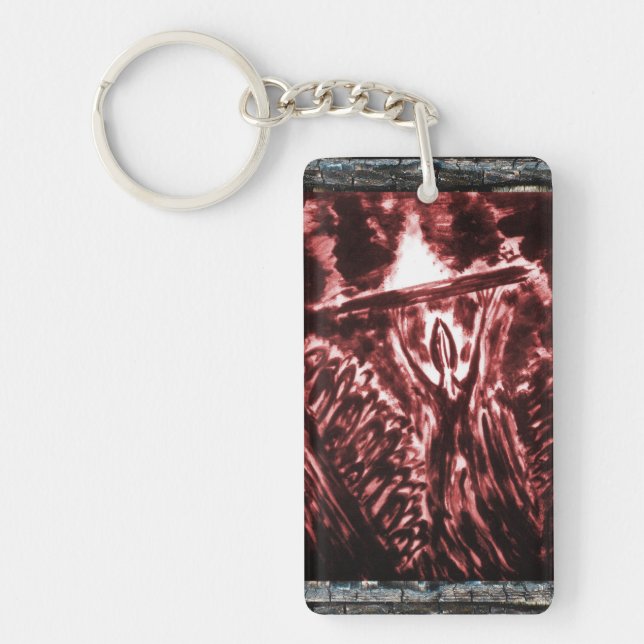 Porte-clefs Repousser le mal (Devant)