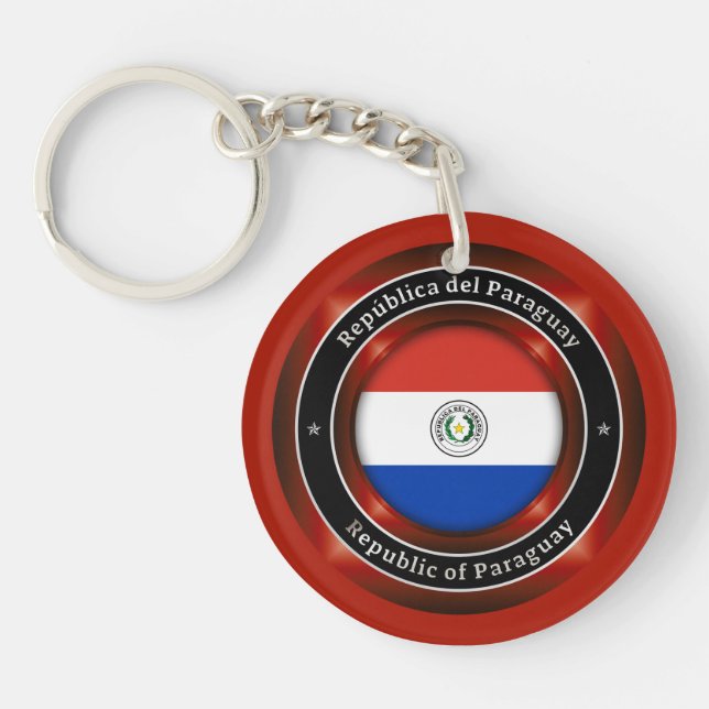 Porte-clefs Republic of Paraguay (Devant)