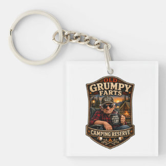 Porte-clefs Réserve de camping des Vieilles Rabats Grincheux