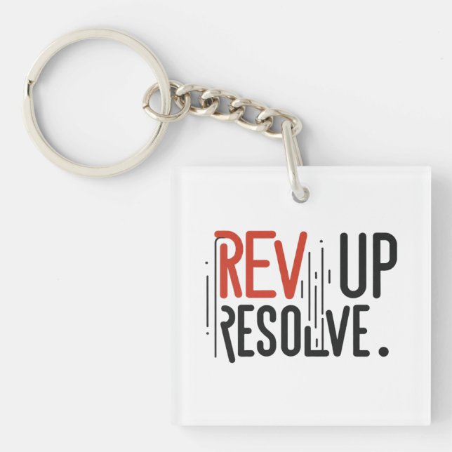 Porte-clefs Résoudre la fin (Devant)