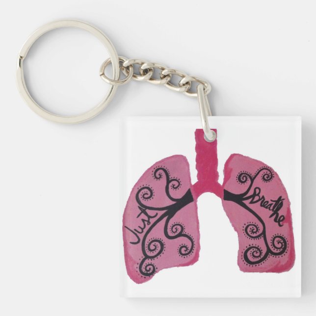 Porte-clefs Respirez juste le porte - clé (Devant)