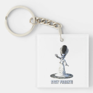 Porte-clefs Restez bizarres ! Épouse de Frankenstein