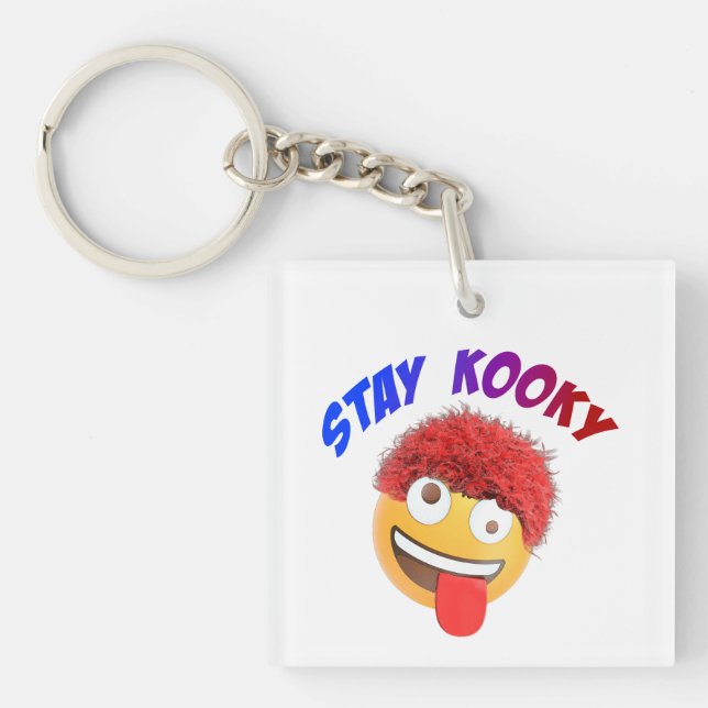 Porte-clefs Restez Kooky (Devant)