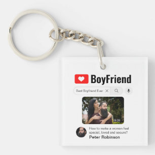 Porte-clefs Résultat de recherche du meilleur petit ami drôle
