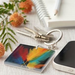 Porte-clefs Résumé de Southwest Feather
