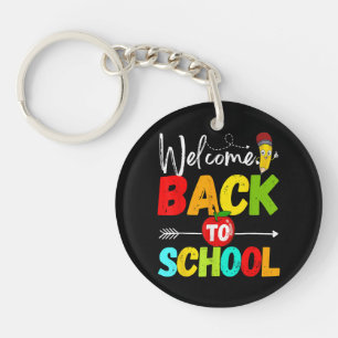 Porte-clefs Retour à l'école 2026 Enseignants Élèves