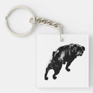 Porte-clefs Retournement Enthousiaste, Attitude Moderne