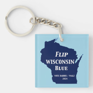 Porte-clefs Retourner Wisconsin Blue en 2024