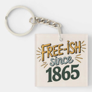 Porte-clefs Retro Free-ish depuis 1865 Junetdix