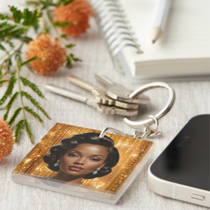 Porte-clefs Retro Glam Girls (Diana)