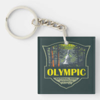 Retro Illustration du Parc National Olympique