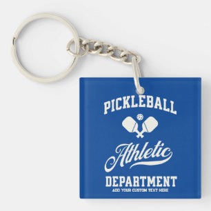 Porte-clefs Retro Pickleball Athleball Département sur mesure